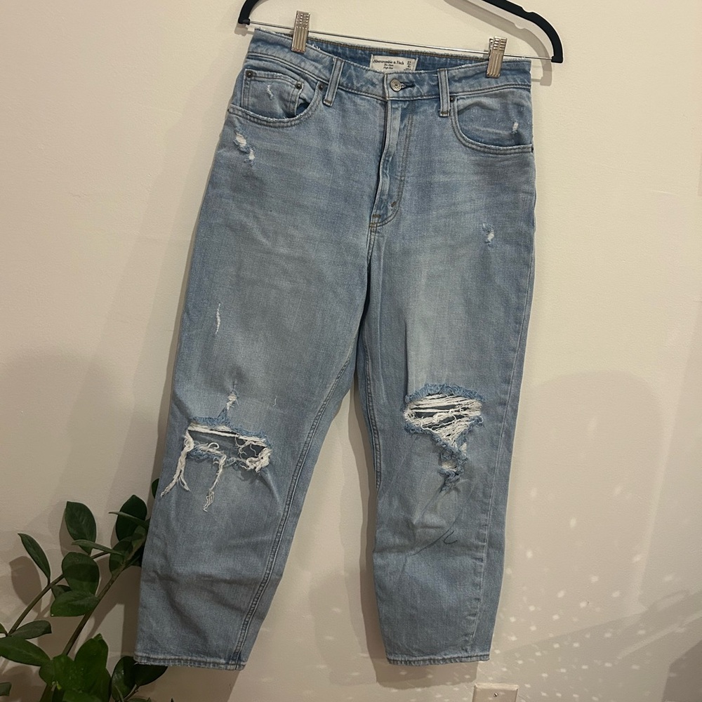 Abercrombie Curve Love Mom Jeans